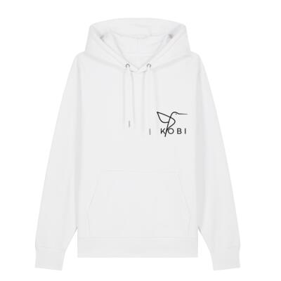 Hoodie KOBI | Unisex | schwarzer Druck Miniaturansicht