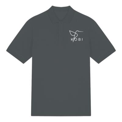 Polo KOBI | Unisex | weißer Druck Miniaturansicht