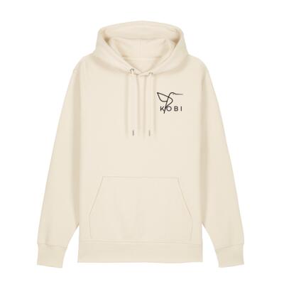 Hoodie KOBI | Unisex | schwarzer Druck Miniaturansicht