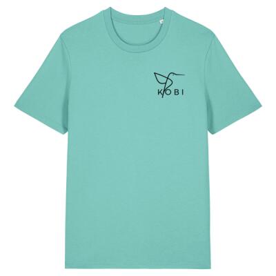 T-Shirt KOBI | Unisex | schwarzer Druck Miniaturansicht